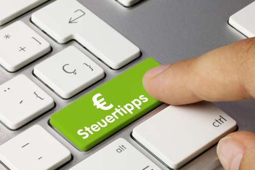 Foto: Taste mit Beschriftung Steuertipps