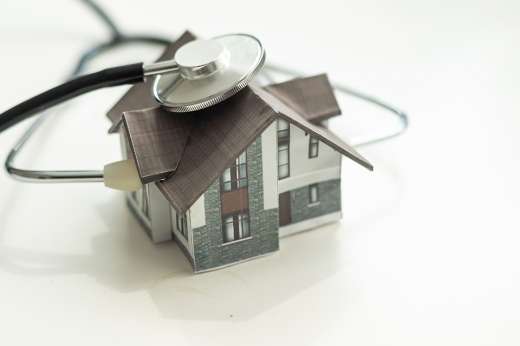 Foto: Haus und Stehtoskop